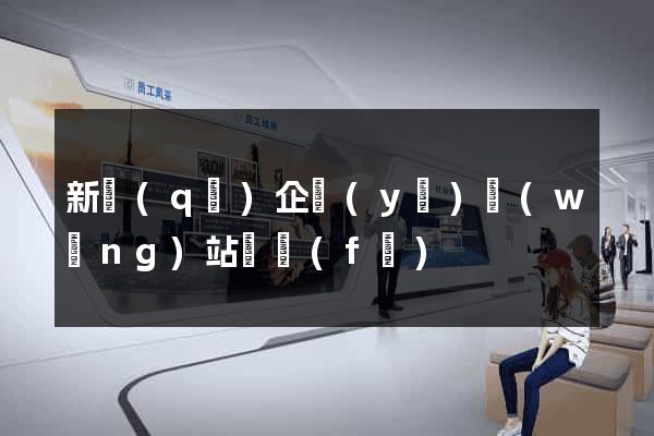 新區(qū)企業(yè)網(wǎng)站開發(fā)