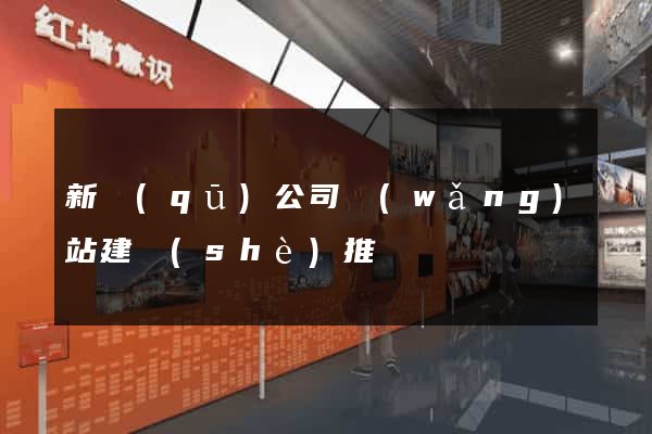 新區(qū)公司網(wǎng)站建設(shè)推廣
