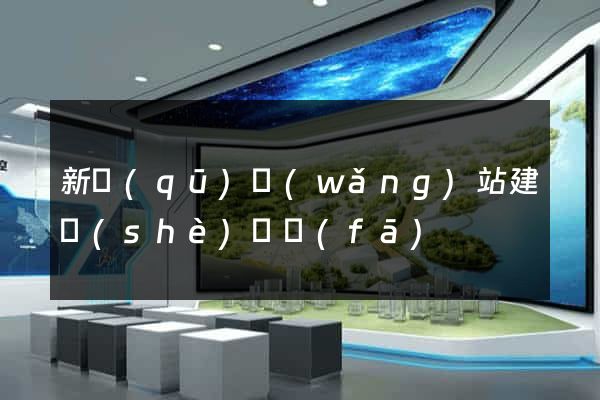 新區(qū)網(wǎng)站建設(shè)開發(fā)