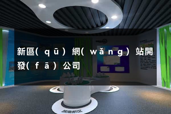 新區(qū)網(wǎng)站開發(fā)公司