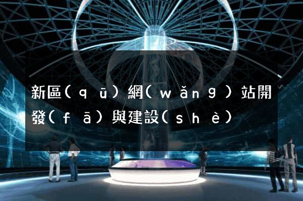 新區(qū)網(wǎng)站開發(fā)與建設(shè)