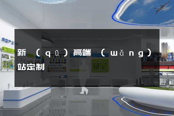 新區(qū)高端網(wǎng)站定制