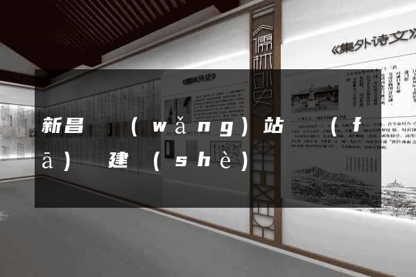新昌縣網(wǎng)站開發(fā)與建設(shè)