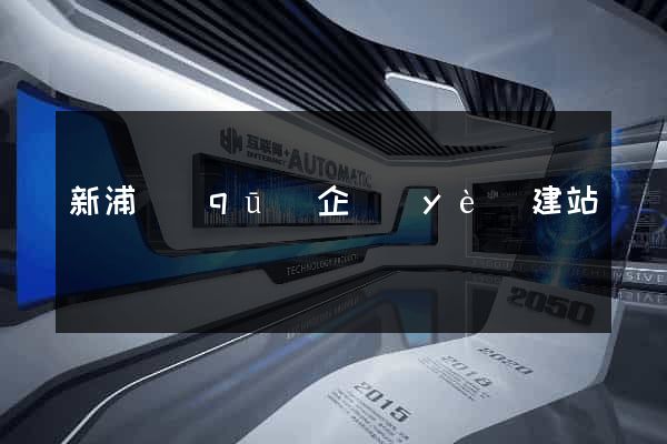 新浦區(qū)企業(yè)建站