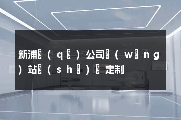 新浦區(qū)公司網(wǎng)站設(shè)計定制