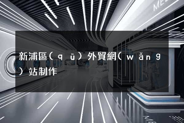 新浦區(qū)外貿網(wǎng)站制作