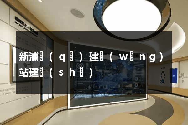 新浦區(qū)建網(wǎng)站建設(shè)