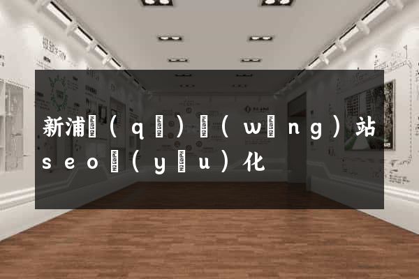 新浦區(qū)網(wǎng)站seo優(yōu)化