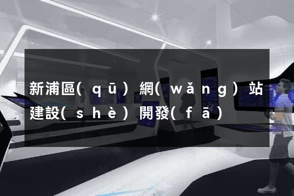 新浦區(qū)網(wǎng)站建設(shè)開發(fā)