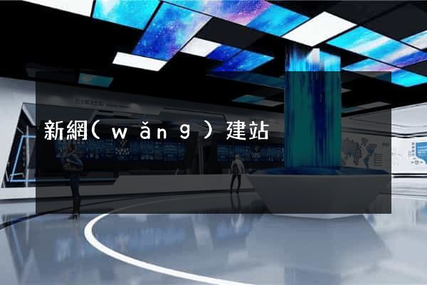 新網(wǎng)建站