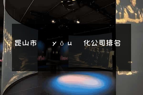 昆山市優(yōu)化公司排名