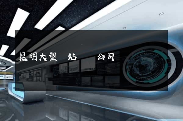 昆明大型網站設計公司