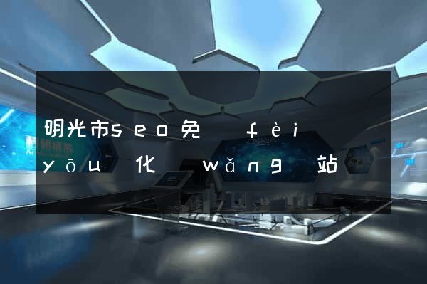 明光市seo免費(fèi)優(yōu)化網(wǎng)站