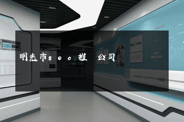 明光市seo推廣公司