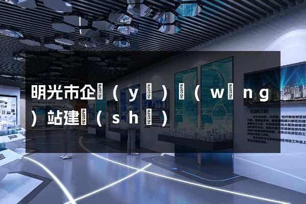 明光市企業(yè)網(wǎng)站建設(shè)