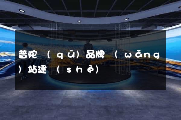 普陀區(qū)品牌網(wǎng)站建設(shè)