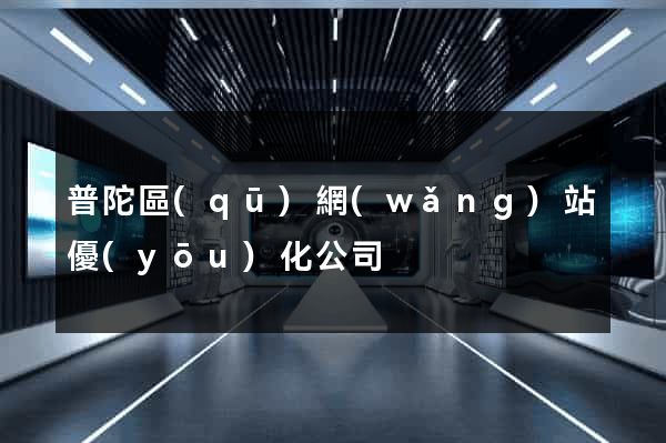 普陀區(qū)網(wǎng)站優(yōu)化公司