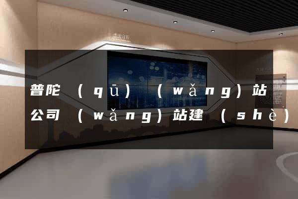 普陀區(qū)網(wǎng)站公司網(wǎng)站建設(shè)