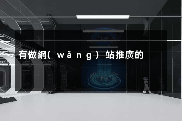 有做網(wǎng)站推廣的