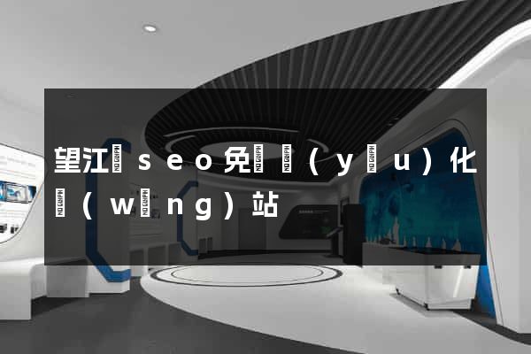 望江縣seo免費優(yōu)化網(wǎng)站