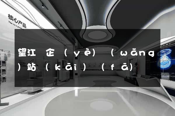望江縣企業(yè)網(wǎng)站開(kāi)發(fā)