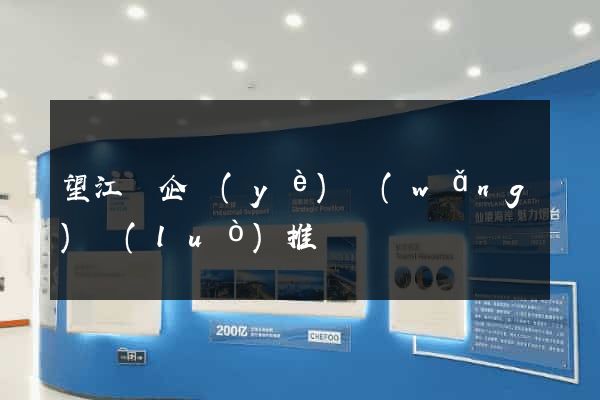 望江縣企業(yè)網(wǎng)絡(luò)推廣