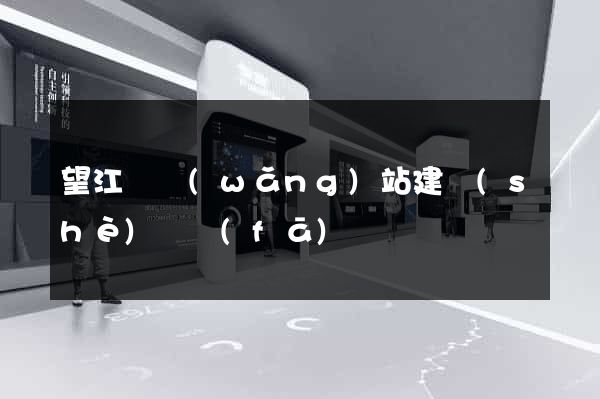 望江縣網(wǎng)站建設(shè)開發(fā)