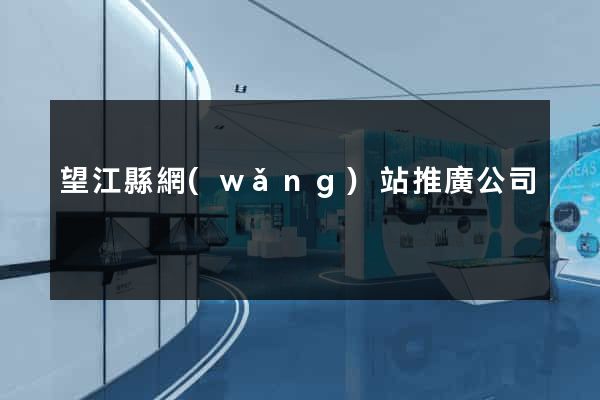 望江縣網(wǎng)站推廣公司
