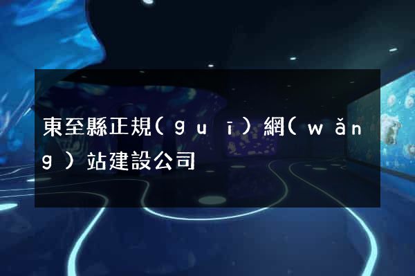 東至縣正規(guī)網(wǎng)站建設公司