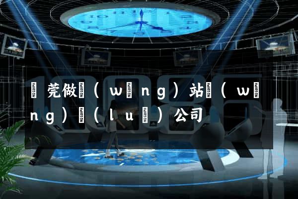 東莞做網(wǎng)站網(wǎng)絡(luò)公司