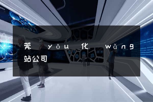 東莞優(yōu)化網(wǎng)站公司