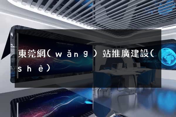 東莞網(wǎng)站推廣建設(shè)