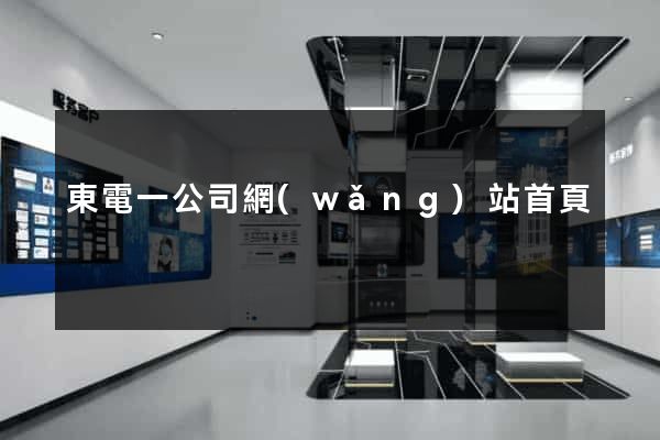 東電一公司網(wǎng)站首頁