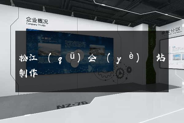 松江區(qū)企業(yè)網站制作