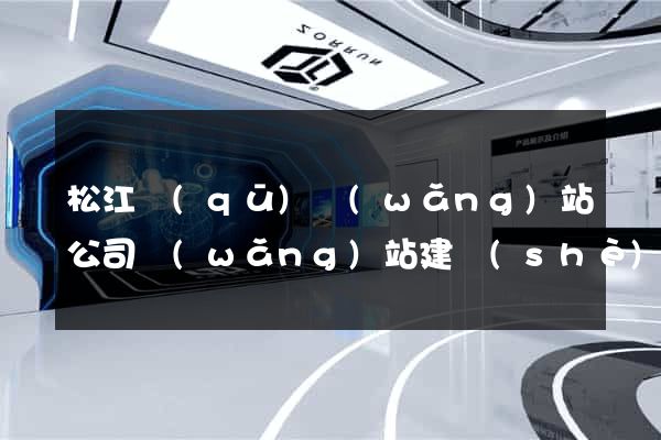 松江區(qū)網(wǎng)站公司網(wǎng)站建設(shè)