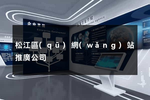 松江區(qū)網(wǎng)站推廣公司