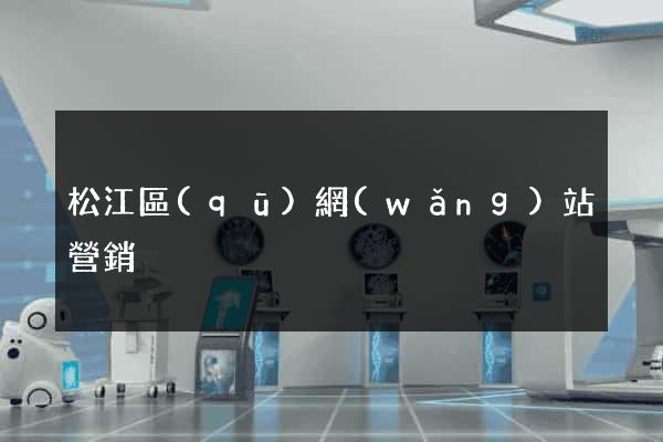松江區(qū)網(wǎng)站營銷