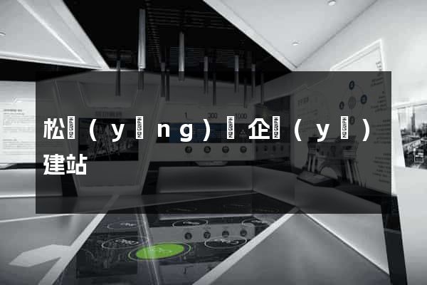 松陽(yáng)縣企業(yè)建站