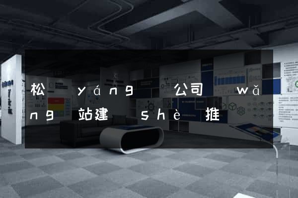 松陽(yáng)縣公司網(wǎng)站建設(shè)推廣