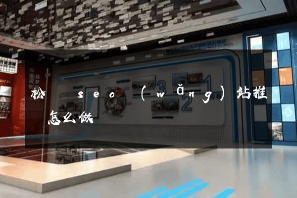 松陽縣seo網(wǎng)站推廣怎么做