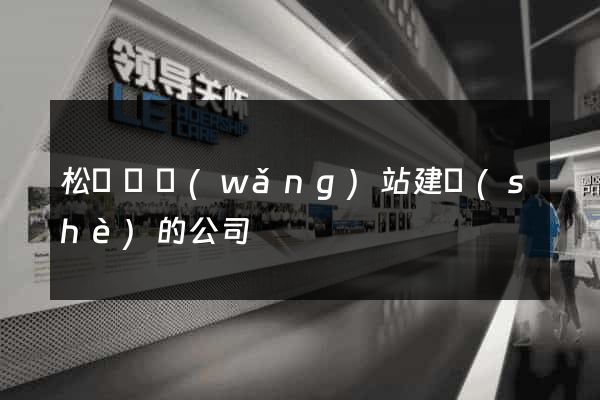 松陽縣網(wǎng)站建設(shè)的公司