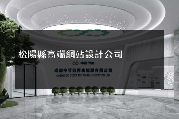 松陽縣高端網站設計公司
