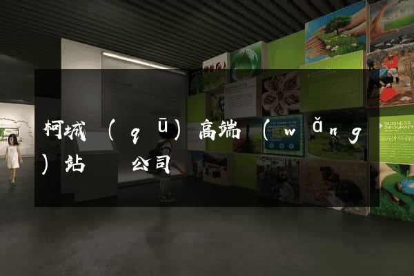柯城區(qū)高端網(wǎng)站設計公司