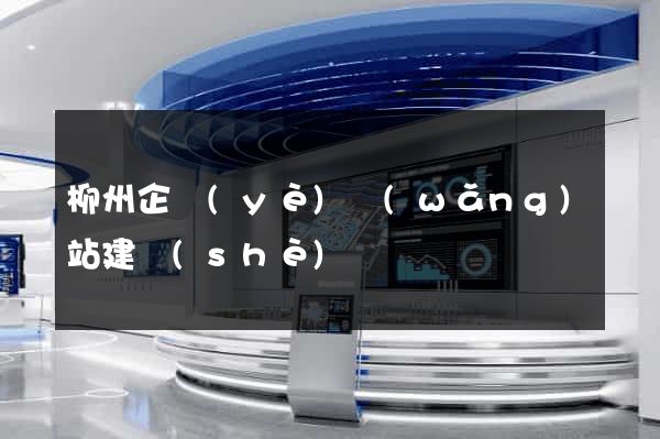 柳州企業(yè)網(wǎng)站建設(shè)