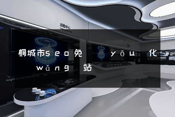 桐城市seo免費優(yōu)化網(wǎng)站