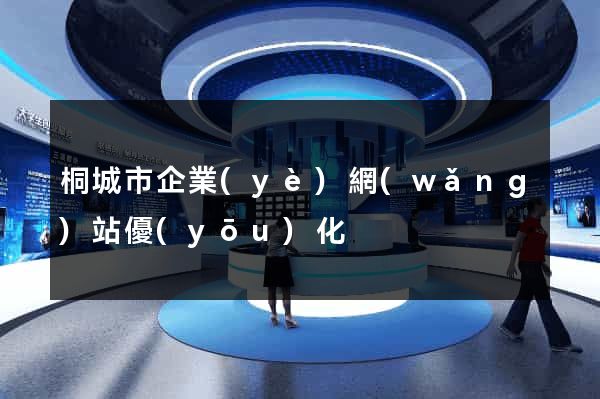 桐城市企業(yè)網(wǎng)站優(yōu)化