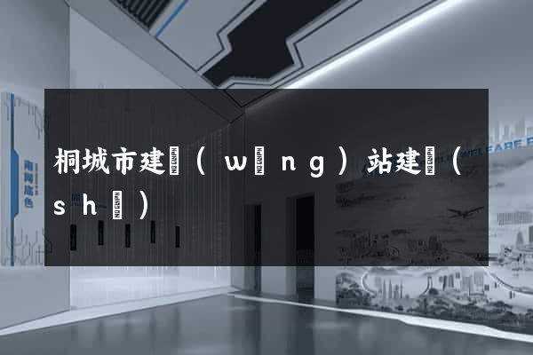 桐城市建網(wǎng)站建設(shè)
