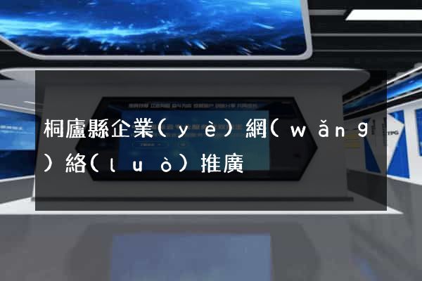 桐廬縣企業(yè)網(wǎng)絡(luò)推廣