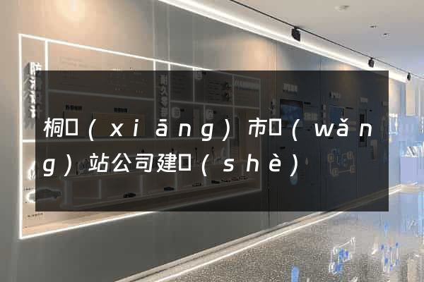 桐鄉(xiāng)市網(wǎng)站公司建設(shè)