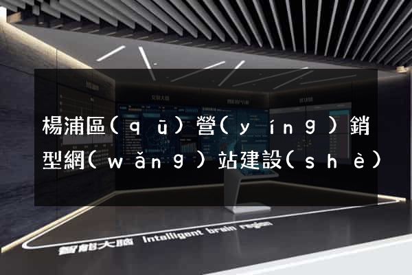 楊浦區(qū)營(yíng)銷型網(wǎng)站建設(shè)